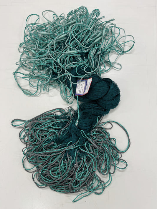 Sjöfärdigt nät 45 m. 55 mm maska.