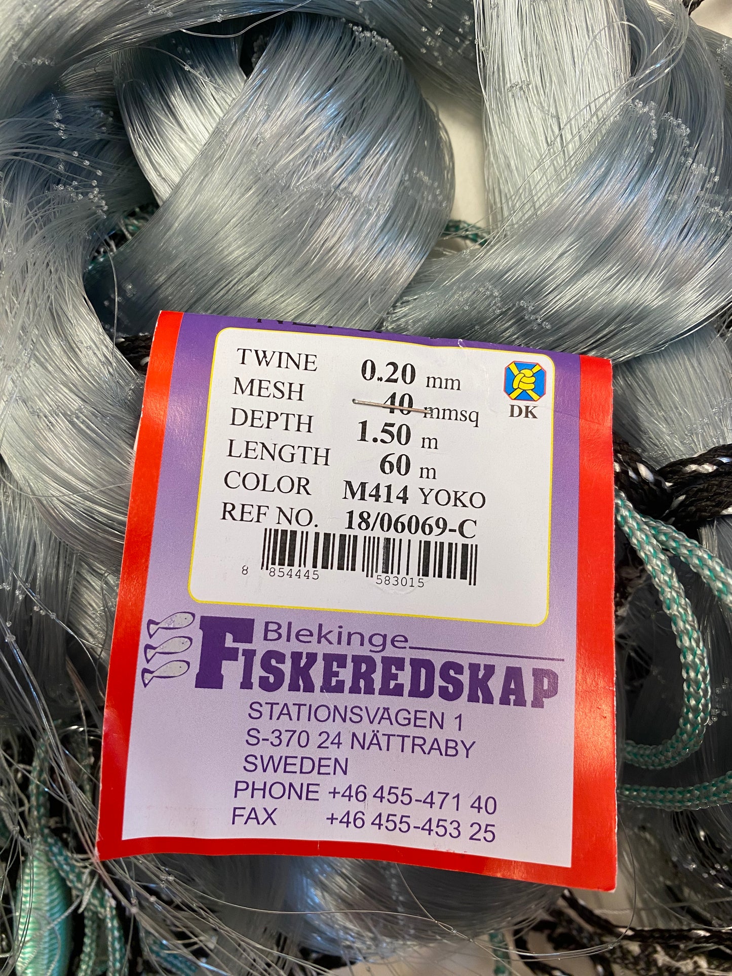 Seaworthy net 30 m, 40 mm mesh