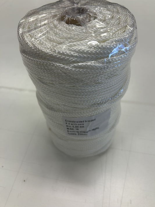 5mm sinking braided polyester line