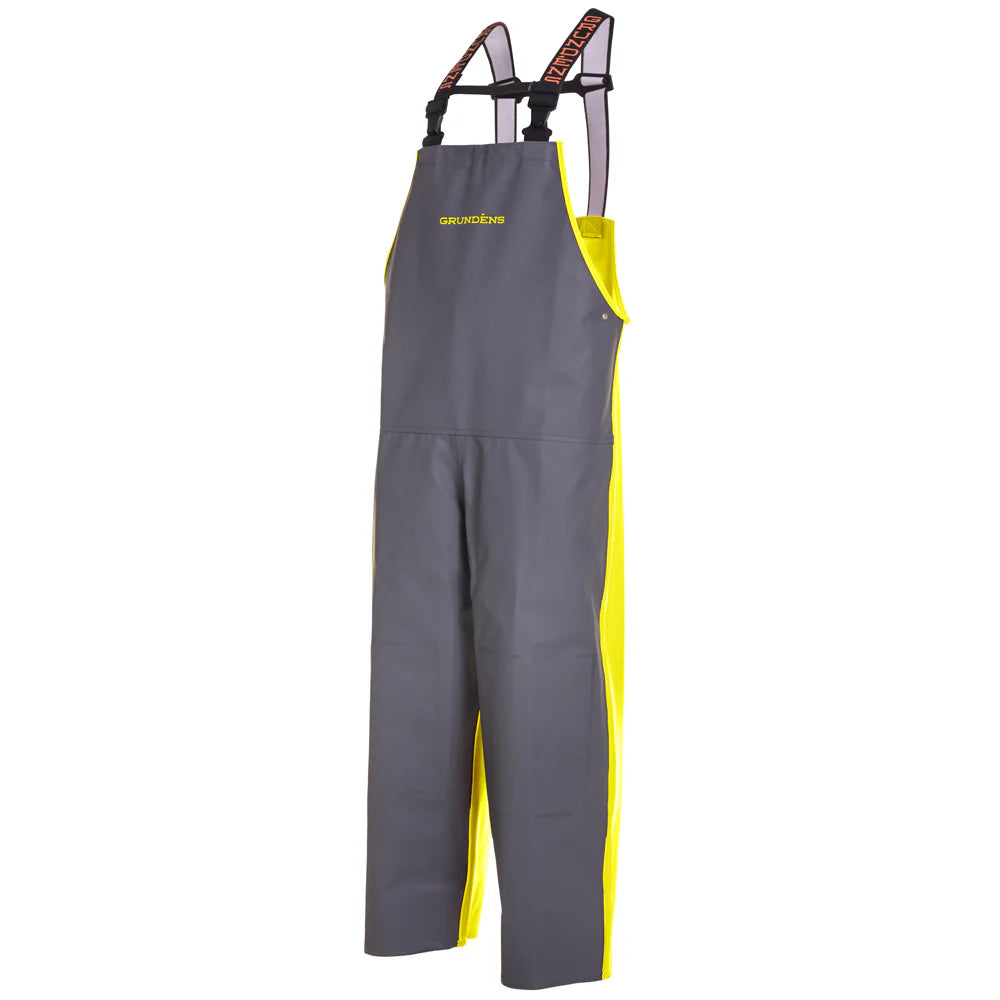 GRUNDÈNS Bib Hi-Vis Yellow/Grey